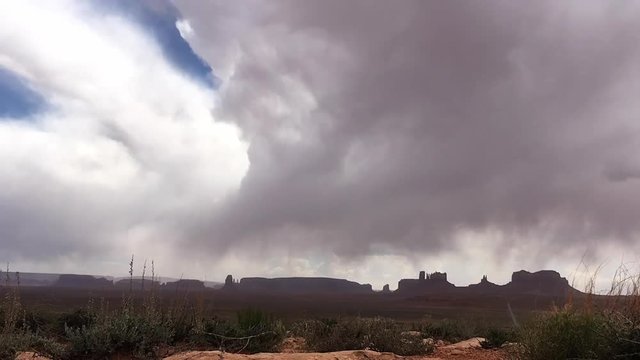 Highway 163 through Monument Valley the Forrest Gump road timelapse