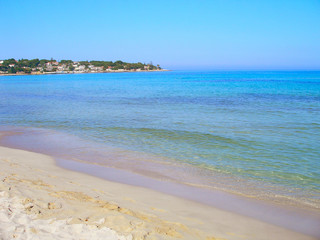 The beach in Fontane Bianche