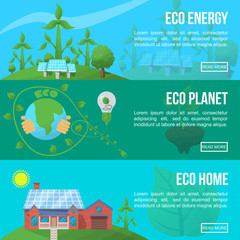 Ecology Banner Set