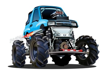 Cartoon Monster Truck © Mechanik