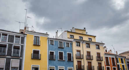 Fototapeta na wymiar Colorful facades