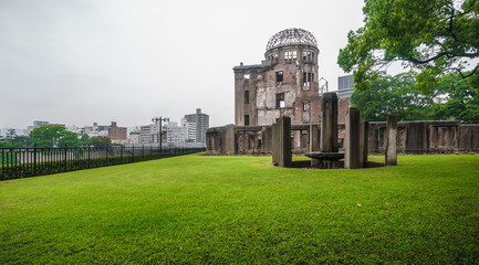 Hiroshima Bomb Dome in Japan.