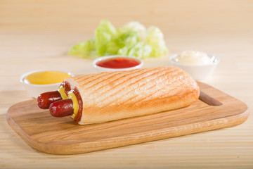 Double Hot Dog