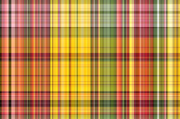 Multicolored checkered fabric pattern