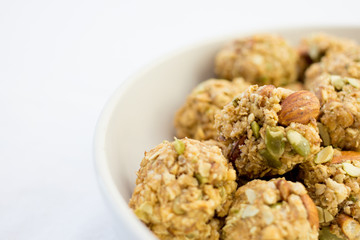trail mix energy bites