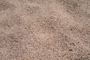 Close-up of sand of beach