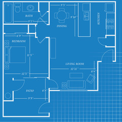 Blueprint of a Building