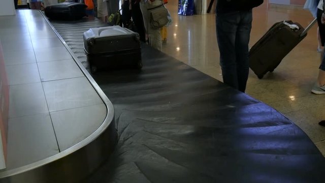 Baggage claim airport.