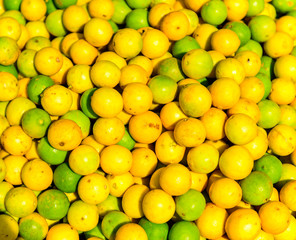 Fresh limes. Background and texture