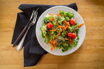 Organic Garden Salad