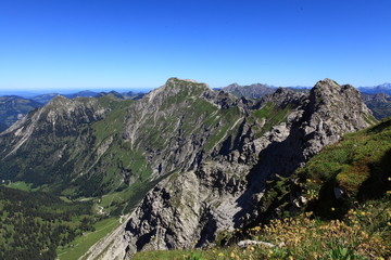 Obraz premium Hindelanger Klettersteig