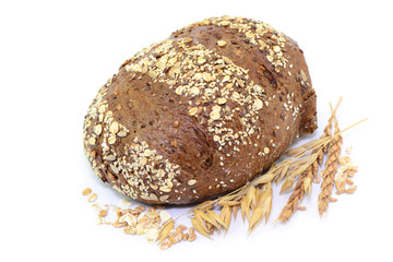 Brot Laib Getreide