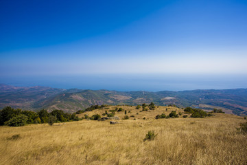 The journey through the mountains of the southern coast of Crimea