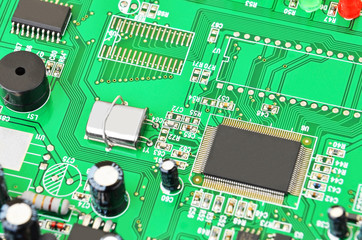 Green computer motherboard