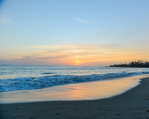 Fototapeta na wymiar Beach Sunset 