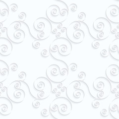 Quilling paper diagonal spirals flourish