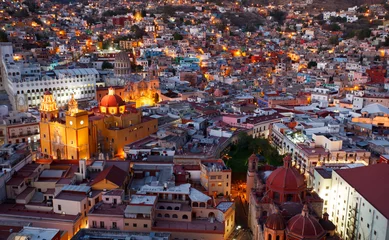Gordijnen Guanajuato nights. © J A Nicoli