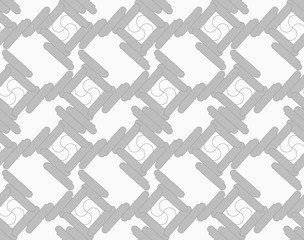 Shades of gray rounded rectangles touching