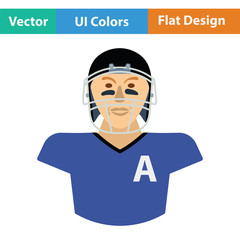 American football player icon