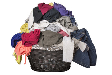 Dirty Laundry in Basket