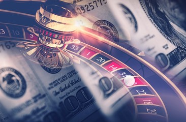 Obraz premium Casino Games Roulette Concept