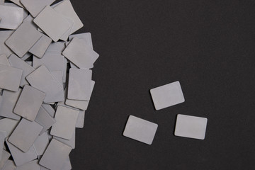 three dimensional rectangle background