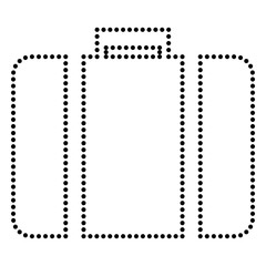 Briefcase sign illustration