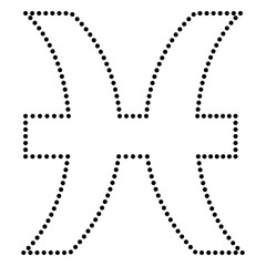 Pisces sign illustration