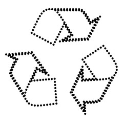 Recycle logo concept