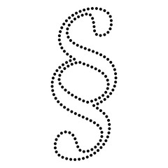 Paragraph sign illustration