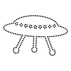 UFO simple sign