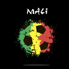 Abstract Soccer ball