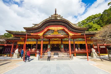 Gardinen The Dazaifu shrine in Fukuoka, Japan © orpheus26