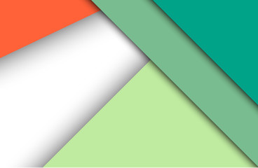 Abstract modern shape material design style. Material design for