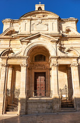 Fototapeta na wymiar The Church of St Catherine, Valletta, Malta