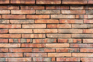 Old grunge brick wall background