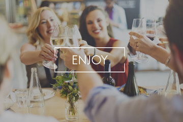 Enjoy Enjoyment Happiness Life Joy Concept