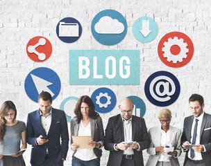Blog Blogging Content Website Online Concept