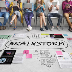 Brainstorm Inspiration Ideas Analysis Concept