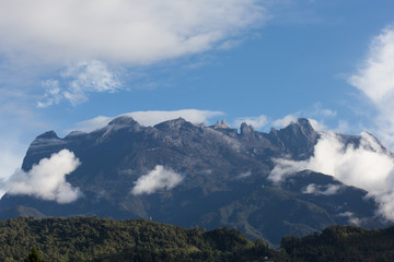 Mount Kinabalu' peak