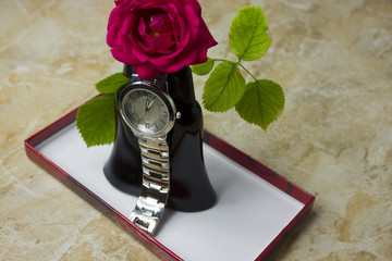 rose clock