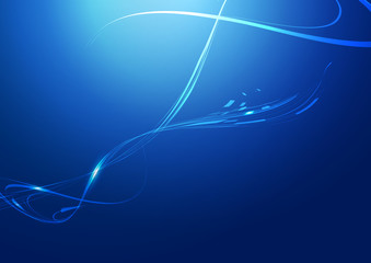Abstract Blue Background