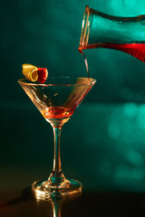 Martini cocktail