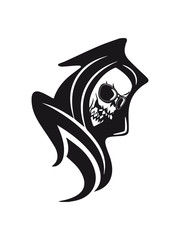 Death hooded cool sunglasses