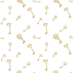 Seamless keys pattern