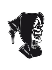 Death hooded sweatshirt halloween