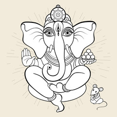 Hindu God Ganesha