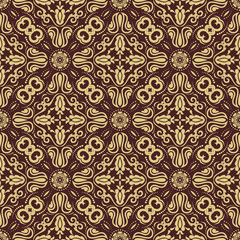 Seamless Oriental Vector Background