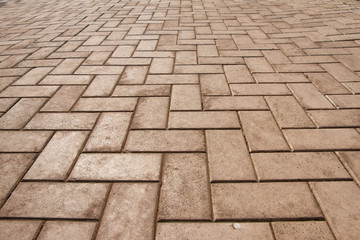 Close-up paving slabs pattern