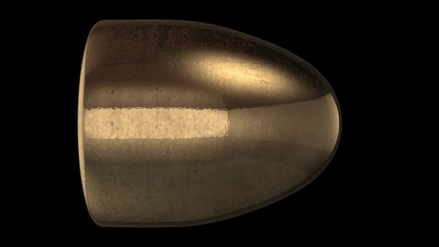 45mm弾丸　CGループ素材(アルファチャンネル付き)